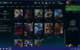 Conta lol Smurf Diamante 2 68% Win Rate
