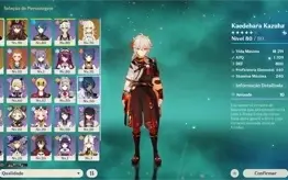 VENDO CONTA COM HUTAO + KAZUHA