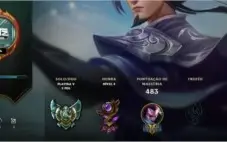 conta lol plat 179 skins todos campeoes