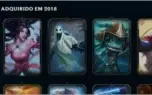 conta lol plat 179 skins todos campeoes