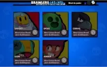 Conta brawl stars com 42 brawlers