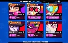 Conta brawl stars com 42 brawlers