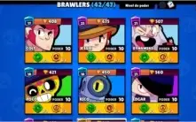 Conta brawl stars com 42 brawlers
