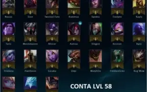 Conta 21 Skin 3 Do YASUO