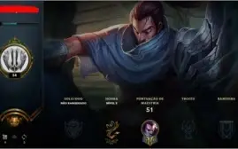Conta League Of Legends (unranked)-(Aatrox Vitorioso)