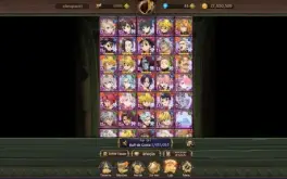 Conta 7Ds Grand Cross Ultimate Escanor, Mael, Rimuru+Colabs