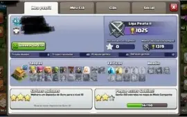 2 em 1 ( Conta Clash of Clans + Clash Royale) Contas top's