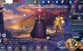 Saint Seiya Awakening lvl 40 ACC Boa com gold e diamantes!