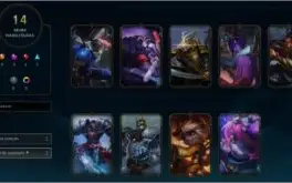 Venda de conta LOL lv196 - 164 skins