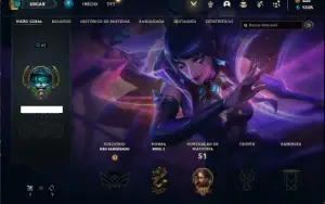 Conta D4 S12 - sem elo, com mmr buffado