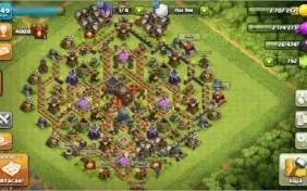 Clash of Clans cv 10 quase todo full