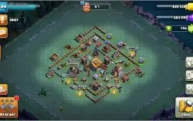 Clash of Clans cv 10 quase todo full