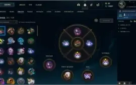 Conta LOL D2 (83 Skins/120 Campeões)