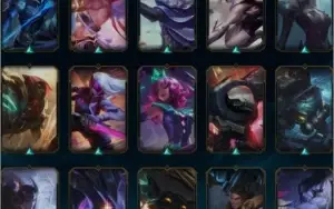Conta Diamante 4 Main adc,várias skins lendárias e épicas