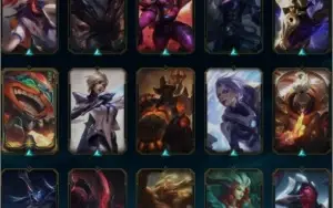 Conta Diamante 4 Main adc,várias skins lendárias e épicas