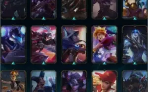Conta Diamante 4 Main adc,várias skins lendárias e épicas