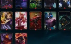 Conta Diamante 4 Main adc,várias skins lendárias e épicas