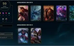 Conta Lol. Tudo negociável