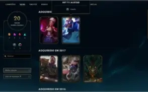 Conta Lol. Tudo negociável
