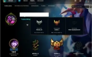 Conta Lol. Tudo negociável