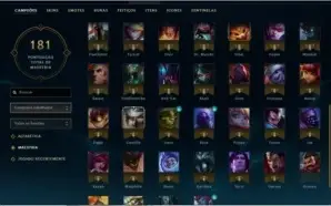 Conta Lol. Tudo negociável