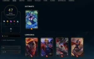Conta League of Legends Full Acesso - 89 Champs e 47 Skins