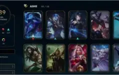 Conta LOL Todos os Champs/ 789 Skins / 74 Cromas / Level 444