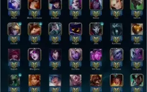 Conta LOL Todos os Champs/ 789 Skins / 74 Cromas / Level 444