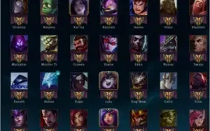Conta LOL Todos os Champs/ 789 Skins / 74 Cromas / Level 444
