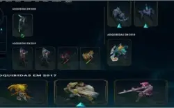 Conta de lol de 2014 ( Está na MD10) (Última season plat3)