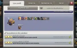 Clash Of clans CV 10 quase full