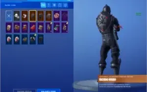 conta fortnite com cavalheiro negro e salve o mundo