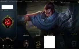 Conta de league of legends 24 campeões 1 skin unranked