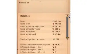 Conta Albion Online Américas 492M Fama