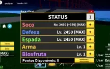 Conta Blox fruits | TTk | Buda | Kabucha | nível max | ghoul
