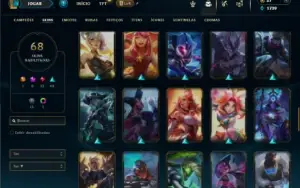 Ferro 1 com 80 Champs e 68 Skins
