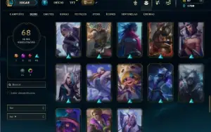 Ferro 1 com 80 Champs e 68 Skins