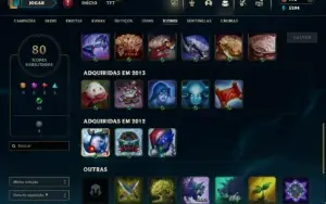 Conta Com Skin Singed Pelotão Riot (Ultra Rara) Ícones 2012