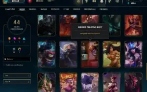 Conta Com Skin Singed Pelotão Riot (Ultra Rara) Ícones 2012