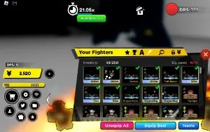 Conta de roblox + anime Fighters+ blox fruits