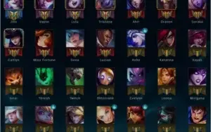 Conta ouro V lol