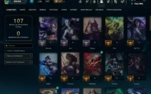 Esmeralda 4 com 60 Champs e 22 Skins