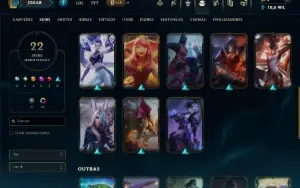 Esmeralda 4 com 60 Champs e 22 Skins