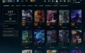 Esmeralda 4 com 60 Champs e 22 Skins