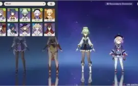 Conta de genshin, lvl 27 com 3 personagens t3