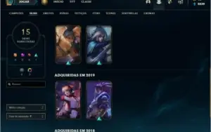 CONTA PLATINA 2 C/ Riven Campeonato 2016 (FULL ACESSO)