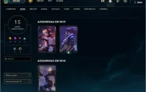 CONTA PLATINA 2 C/ Riven Campeonato 2016 (FULL ACESSO)