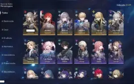 Star Rail Jing Yuan E1, Luocha, Bronya, Gepard, Yanqing etc