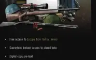 Conta Tarkov Edge of Darkness Outra Região + Acesso Full