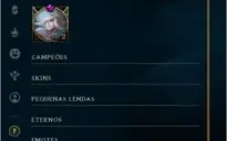 CONTA LEAGUE OF LEGENDS / MAIN SUP / PLATINA